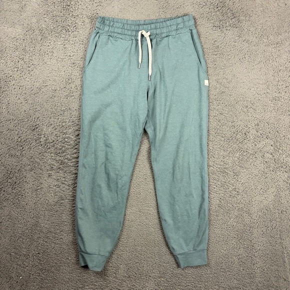 Vuori Pants - Vuori Womens Performance Joggers Heathered Sage Green Activewear Pants Small